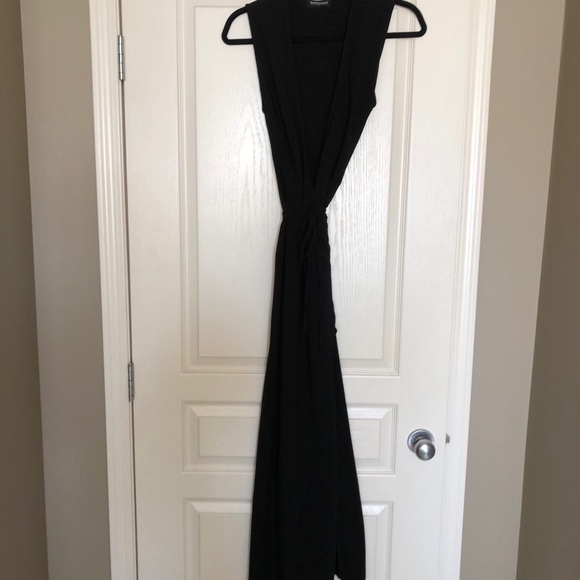 American apparel crepe wrap dress. - Picture 4 of 4